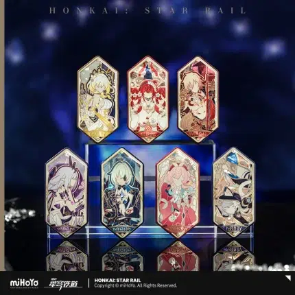 Honkai : Star Rail ® Pom-Pom Gallery Series Badge carré pour un joli charme